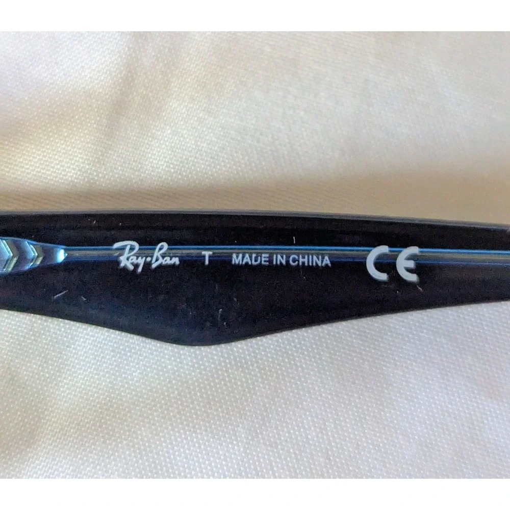 Ray-Ban RB1530 3667 Eyeglasses Rectangular Blue Full Rim Boys Frames‎  48-16-130